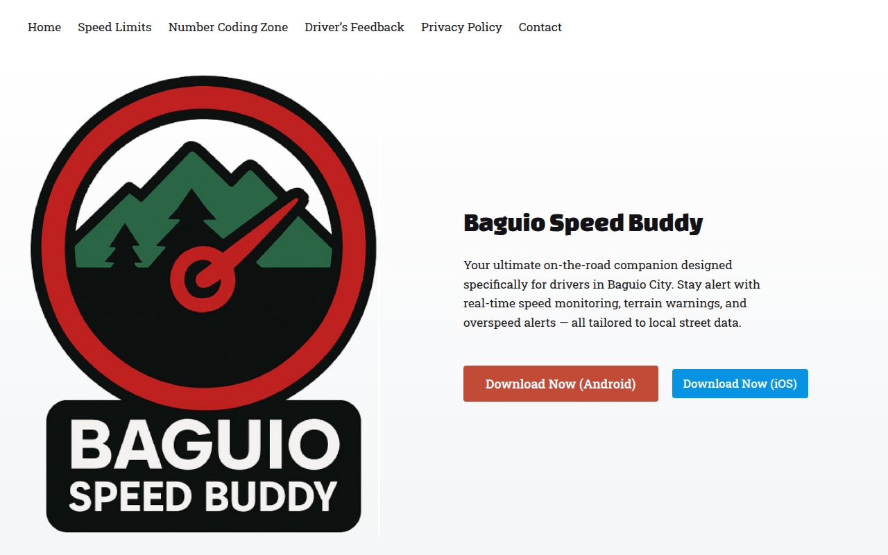 Baguio Speed Buddy